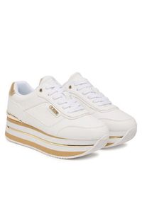 Guess Sneakersy FLJHN4 ELE12 Biały. Kolor: biały. Materiał: skóra #4