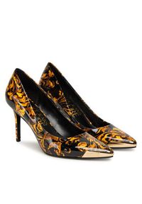 Versace Jeans Couture Szpilki 79VA3S50 ZS366 Czarny. Kolor: czarny. Materiał: skóra. Obcas: na szpilce #5