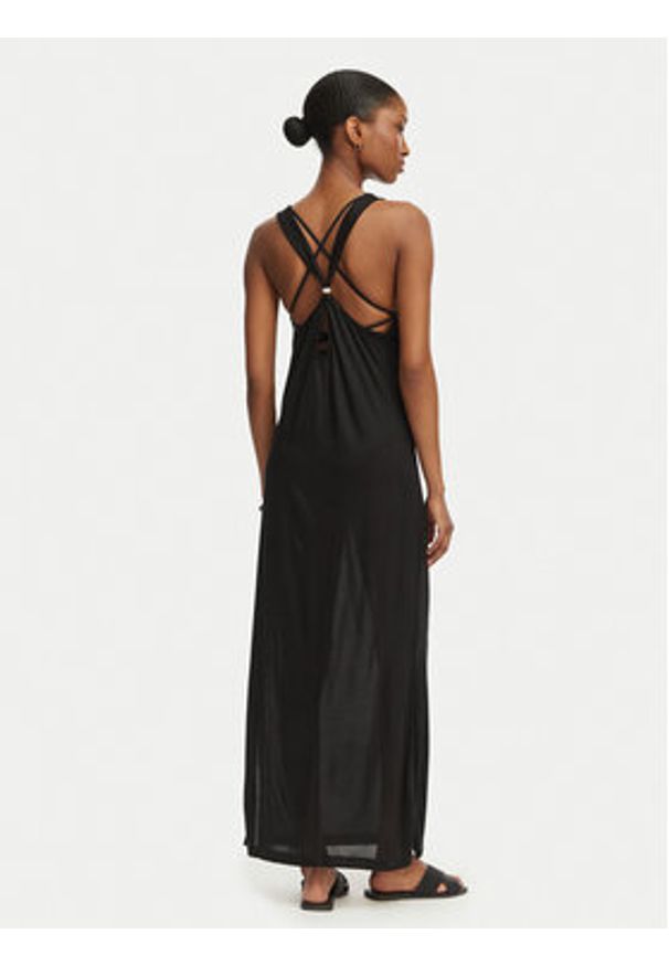 BOSS Sukienka letnia Codes 50561244 Czarny Regular Fit. Kolor: czarny. Materiał: syntetyk