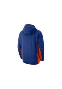 Nike - Bluza męska nike nba cleveland cavaliers courtside hoodie rush blue. Kolor: niebieski. Sport: bieganie