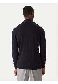 Karl Lagerfeld - KARL LAGERFELD Golf 655002 554399 Granatowy Slim Fit. Typ kołnierza: golf. Kolor: niebieski. Materiał: wełna #4