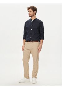 Jack & Jones - Jack&Jones Koszula 12248581 Granatowy Slim Fit. Kolor: niebieski. Materiał: bawełna #6