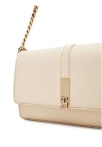 TOMMY HILFIGER - Tommy Hilfiger Torebka Th Heritage Conv Crossover Chain AW0AW17223 Écru. Materiał: skórzane #5