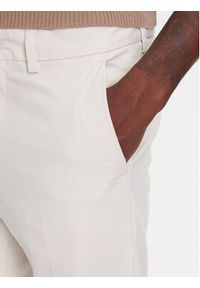 BOSS Chinosy P-Kaiton1 50543945 Écru Slim Fit. Materiał: syntetyk #4