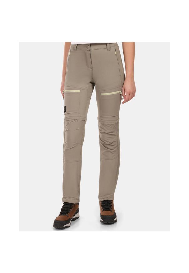 Damskie spodnie outdoorowe 2 w 1 Kilpi HOSIO-W. Kolor: zielony. Materiał: nylon
