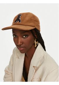 Patrizia Pepe Czapka z daszkiem 8F1651/A476-B524 Brązowy. Kolor: brązowy. Materiał: bawełna #6