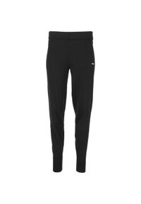 Damskie legginsy Athlecia Dava. Kolor: czarny. Materiał: dzianina, wiskoza. Sezon: lato. Sport: turystyka piesza