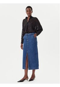 French Connection Spódnica jeansowa 73DZA Niebieski Regular Fit. Kolor: niebieski. Materiał: bawełna #2