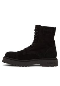 Tommy Jeans Trapery Tjm Casual Boot Suede EM0EM01336 Czarny. Okazja: na co dzień. Kolor: czarny. Materiał: zamsz, skóra. Styl: casual #2