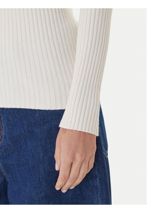 Kontatto Sweter 3M0814C Écru Regular Fit. Materiał: syntetyk