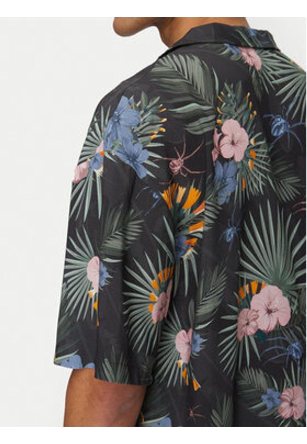 Hugo - HUGO Koszula Beach 50540065 Zielony Relaxed Fit. Kolor: zielony. Materiał: wiskoza