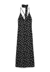 Vero Moda Sukienka letnia Elisa 10350647 Czarny Regular Fit. Kolor: czarny. Materiał: wiskoza. Sezon: lato #1
