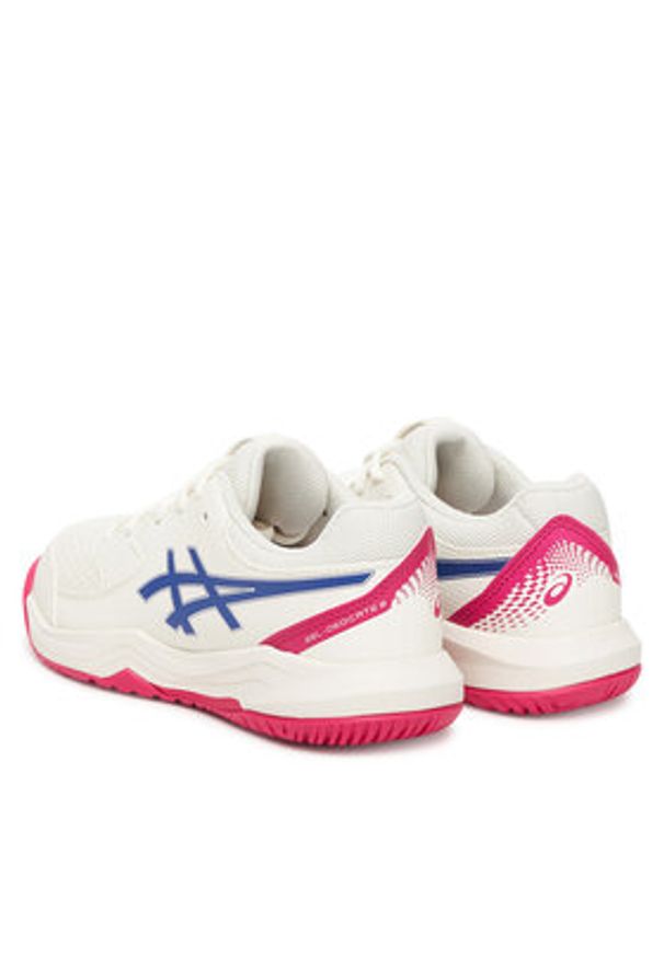 Asics Buty do tenisa Gel-Dedicate 8 Gs 1044A077 Szary. Kolor: szary. Materiał: skóra. Sport: tenis