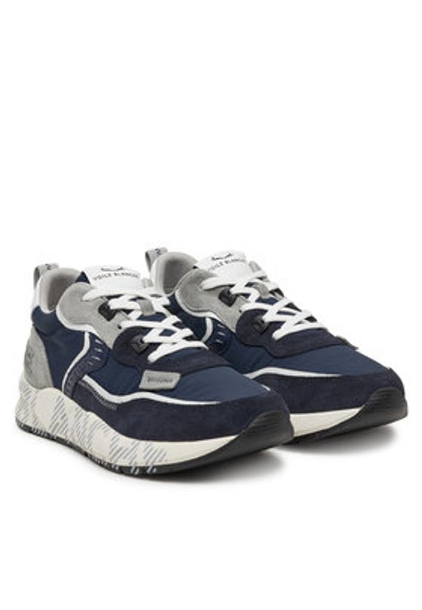 Voile Blanche Sneakersy Clubo1 0012017465.12.1C05 Granatowy. Kolor: niebieski. Materiał: materiał