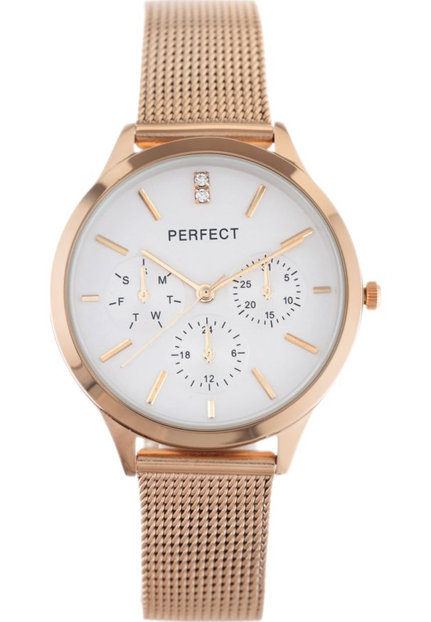 Zegarek Perfect ZEGAREK DAMSKI PERFECT F372-05 (zp521c) + BOX