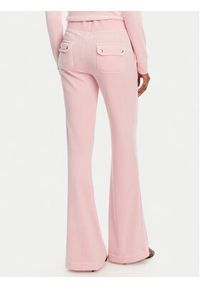 Juicy Couture Spodnie dresowe Layla JCSEBJ001 Różowy Flared Leg. Kolor: różowy. Materiał: syntetyk #2