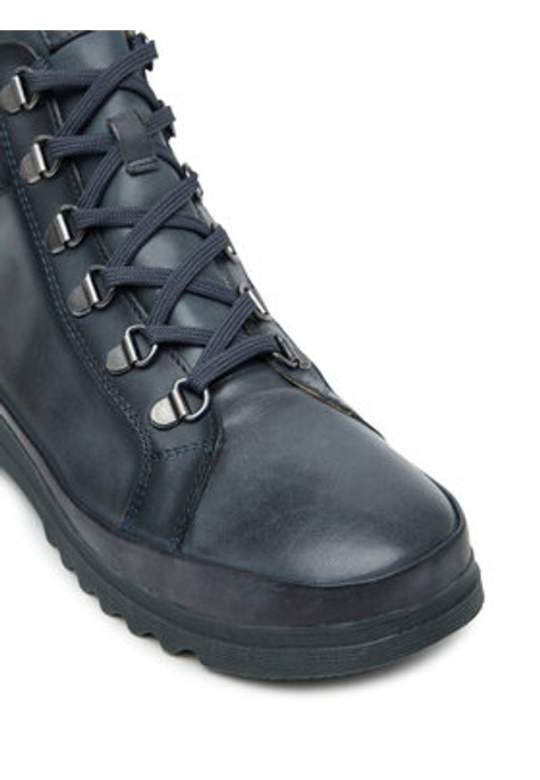 Pikolinos Trzewiki W3W-8564C11 Granatowy. Kolor: niebieski. Materiał: skóra