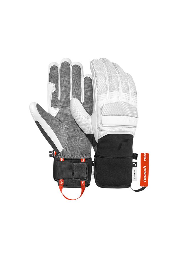 Rękawice narciarskie Reusch Alpine. Kolor: czarny, biały, wielokolorowy. Sezon: zima. Sport: narciarstwo
