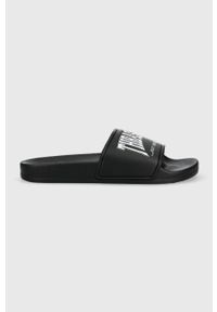 HUF klapki x Trasher męskie kolor czarny. Kolor: czarny. Materiał: materiał, guma #3