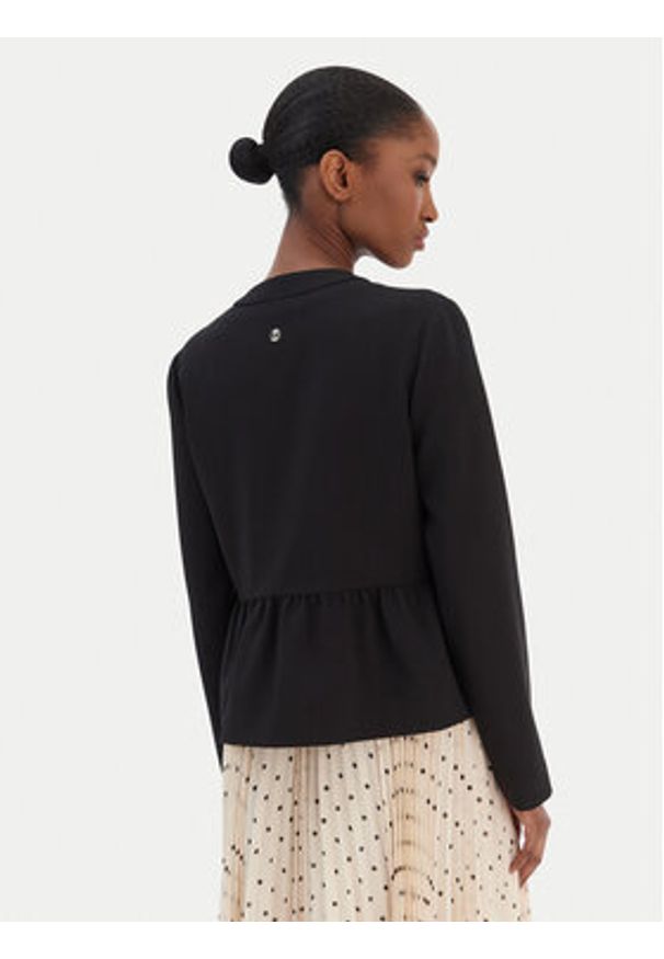 JOOP! Marynarka Jadora 30100030 Czarny Slim Fit. Kolor: czarny. Materiał: syntetyk