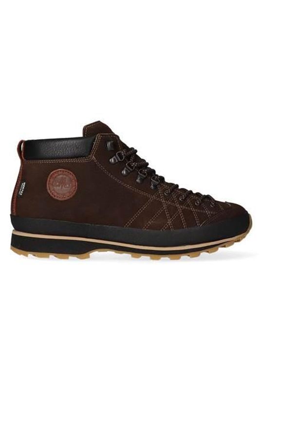LOMER - Buty trekkingowe męskie Lomer Bio Naturale Mid Mtx Premium. Zapięcie: sznurówki. Kolor: brązowy. Materiał: materiał, skóra, syntetyk, guma. Szerokość cholewki: normalna