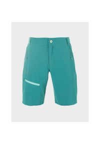 Spodenki trekkingowe damskie Halti Pallas X-Stretch Lite. Kolor: zielony. Długość: krótkie