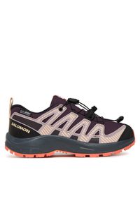 salomon - Trekkingi Salomon. Kolor: fioletowy. Sport: turystyka piesza #1