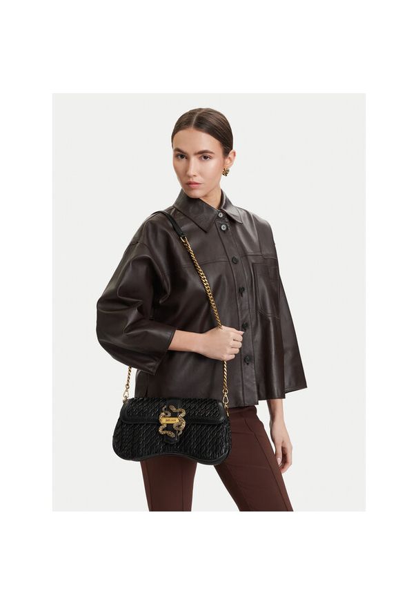 Torebka Just Cavalli. Kolor: czarny