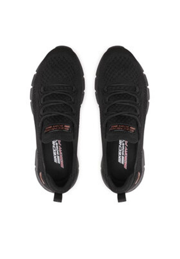 skechers - Skechers Sneakersy BOBS SPORT Color Connect 117121/BBK Czarny. Kolor: czarny. Materiał: materiał. Model: Skechers Sport