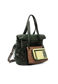 Desigual Plecak 26SAKY06 Khaki. Kolor: brązowy. Materiał: materiał #7