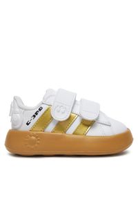 Adidas - adidas Sneakersy Star Wars Grand Court 2.0 IH1138 Biały. Kolor: biały. Materiał: skóra. Wzór: motyw z bajki #1