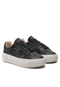 Calvin Klein Sneakersy Ff Cupsole Lace Up W/Ml Lth HW0HW02118 Czarny. Kolor: czarny