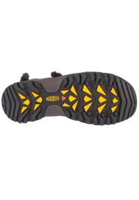 keen - Sandały Keen Targhee Iii Open Toe Sandal 1022423 brązowe. Nosek buta: otwarty. Zapięcie: rzepy. Kolor: brązowy. Materiał: materiał. Sezon: lato #3