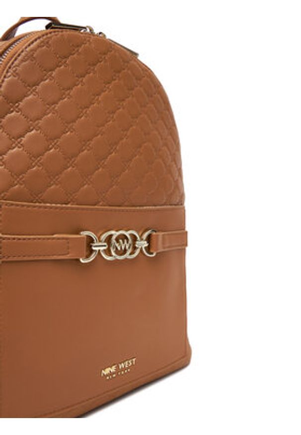 Nine West Plecak CEO-LUNA-I-B24445 Brązowy. Kolor: brązowy. Materiał: syntetyk, materiał