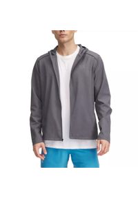 Bluza z kapturem Under Armour Launch. Typ kołnierza: kaptur. Kolor: szary, wielokolorowy, brązowy. Sport: fitness #1