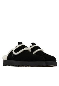 sorel - Sorel Kapcie Viibe Clog Suede Cozy 2048521010 Czarny. Kolor: czarny. Materiał: zamsz, skóra #5