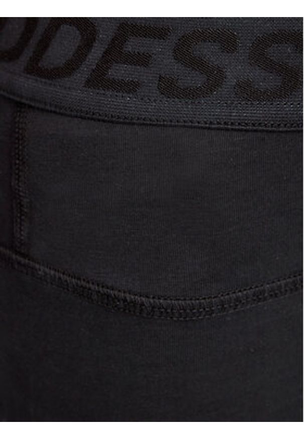 Deha Szorty sportowe A00115 Czarny Skinny Fit. Kolor: czarny. Materiał: bawełna