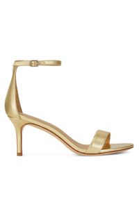 Lauren Ralph Lauren - LAUREN RALPH LAUREN Sandały Allie Mid 802978207002 Złoty. Kolor: złoty. Materiał: skóra #1