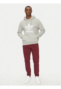 Adidas - adidas Bluza adicolor Classic Trefoil IM4490 Szary Regular Fit. Kolor: szary. Materiał: bawełna