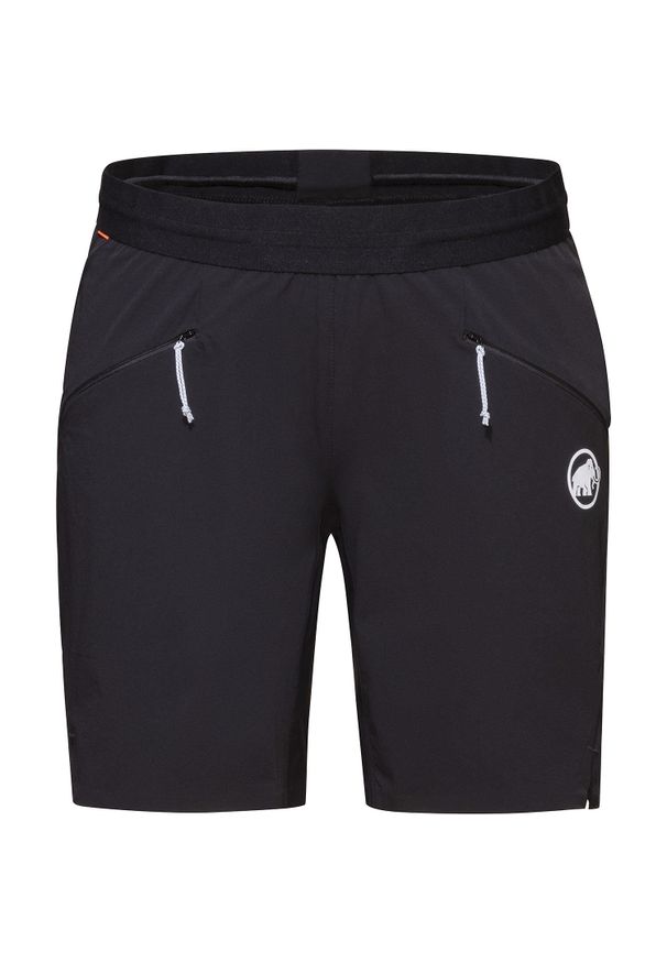 Spodenki turystyczne damskie Mammut Aenergy Light SO Shorts. Kolor: czarny. Sport: turystyka piesza