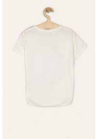 Desigual - T-shirt dziecięcy 104-164 cm. Okazja: na co dzień. Kolor: biały. Materiał: bawełna, dzianina. Wzór: aplikacja. Styl: casual #4