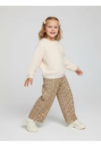 Sinsay - Sweter z kokardami - kremowy. Typ kołnierza: kokarda. Kolor: kremowy #1