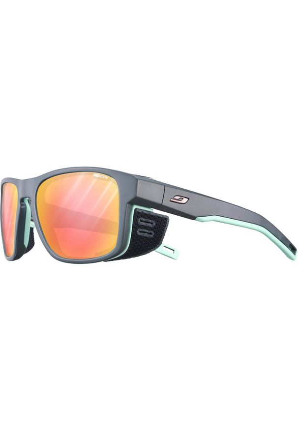 Okulary fotochromowe JULBO SHIELD M szary | Reactiv Glare Control kat. 1-3. Kolor: szary, zielony, wielokolorowy. Sport: turystyka piesza