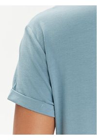 EA7 Emporio Armani T-Shirt 3DTT01 TJFKZ 1533 Niebieski Slim Fit. Kolor: niebieski. Materiał: bawełna #4