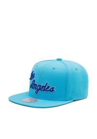 Czapka z daszkiem Mitchell & Ness. Kolor: niebieski