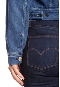 Lee - DAMSKA KURTKA JEANSOWA LEE ZIP CROPPED RIDER BELLEVILLE L54DGGMI. Materiał: jeans #8