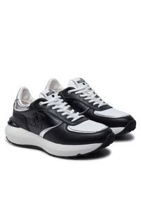 Love Moschino - LOVE MOSCHINO Sneakersy JA15455G0LIN100A Czarny. Kolor: czarny. Materiał: skóra #3