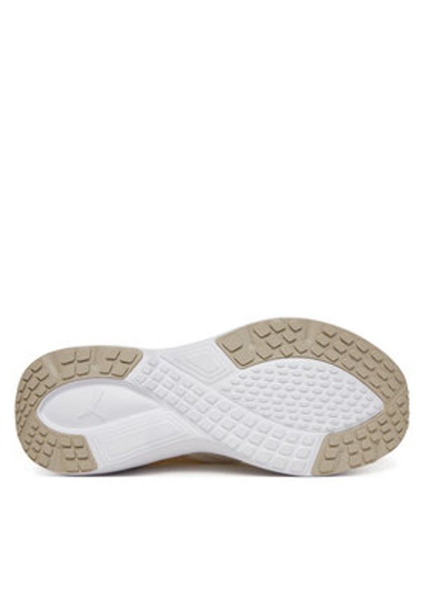 Puma Buty do biegania Softride Mayve Hybrid Skins 310996 02 Écru. Materiał: materiał