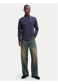 Jack & Jones Polo Blualves 12287520 Niebieski Regular Fit. Typ kołnierza: polo. Kolor: niebieski. Materiał: bawełna #3