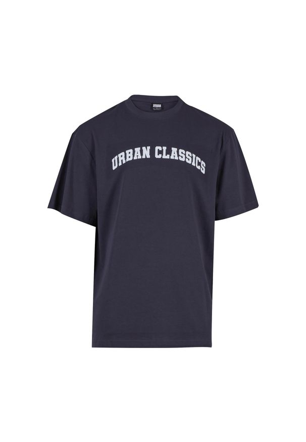 Koszulka Urban Classics College Logo Tall. Kolor: niebieski